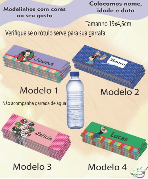 Rótulo Água Mineral-popai