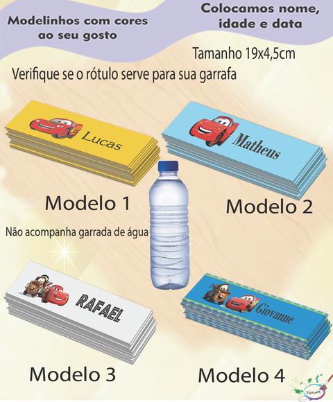 Rótulo Água Mineral-relampago