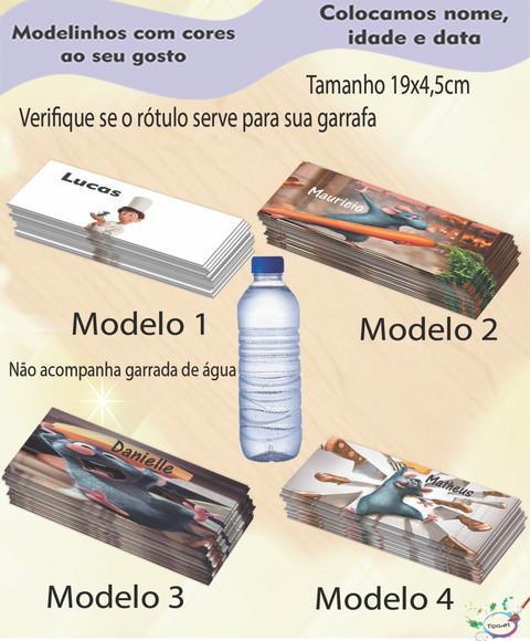 Rótulo Água Mineral-ratatouille