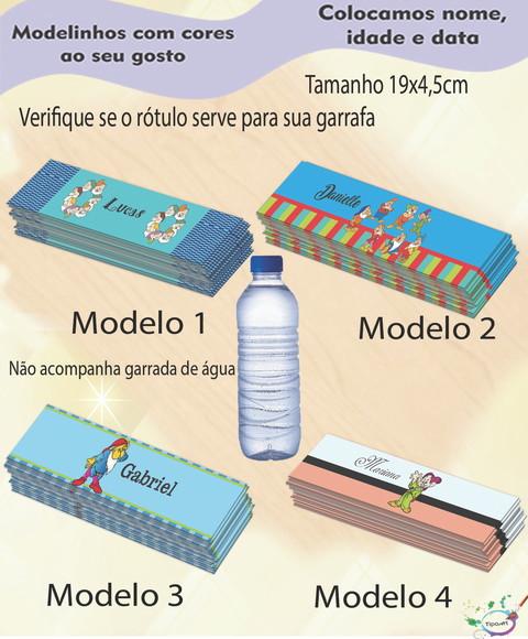 Rótulo Água Mineral-sete Anões