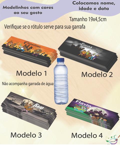 Rótulo Água Mineral-scooby Doo