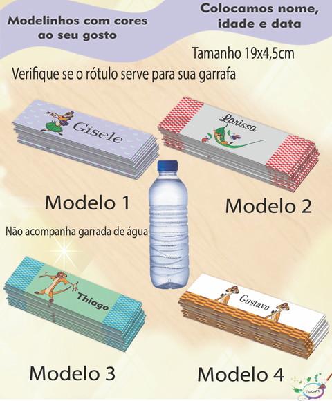 Rótulo Água Mineral-timão