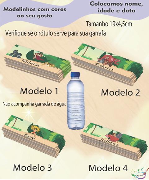 Rótulo Água Mineral-tarzan