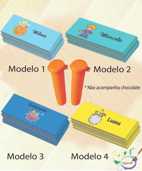Rotulo Chocolate(confete) -pequeno Príncipe