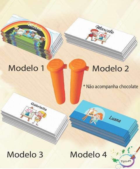 Rotulo Chocolate(confete) -pintando o 7