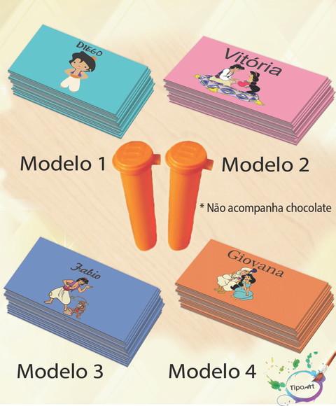 Rotulo Chocolate(confete)-aladim