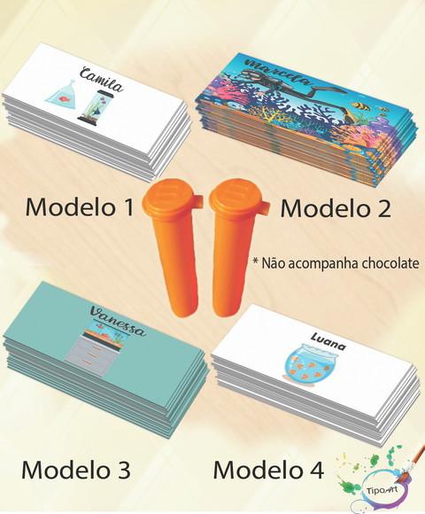 Rotulo Chocolate(confete)-aquário