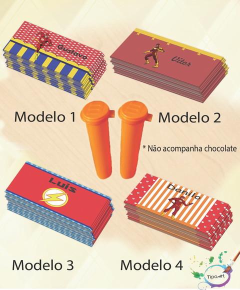 Rotulo Chocolate(confete)- Flash