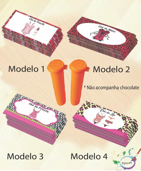 Rotulo Chocolate(confete)-chá de Lingerie#2