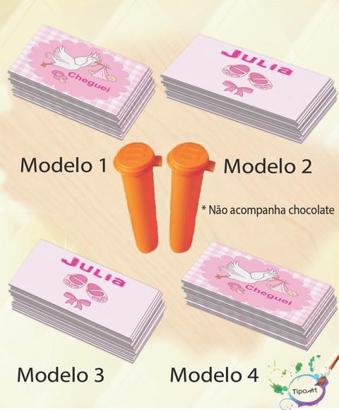 Rotulo Chocolate(confete)-chá de Bebê