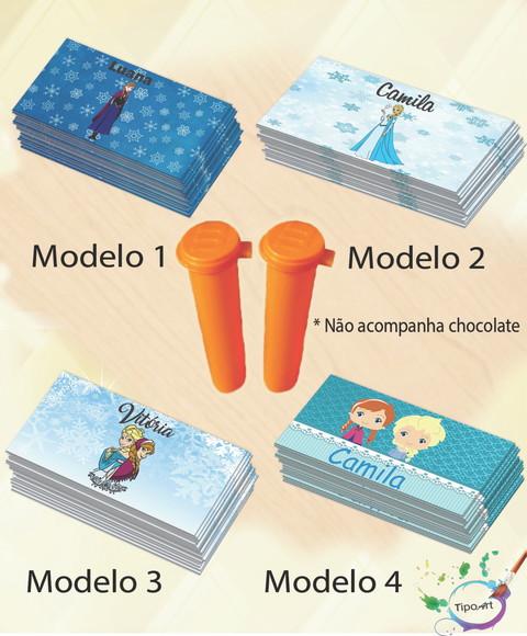 Rotulo Chocolate(confete)-frozen