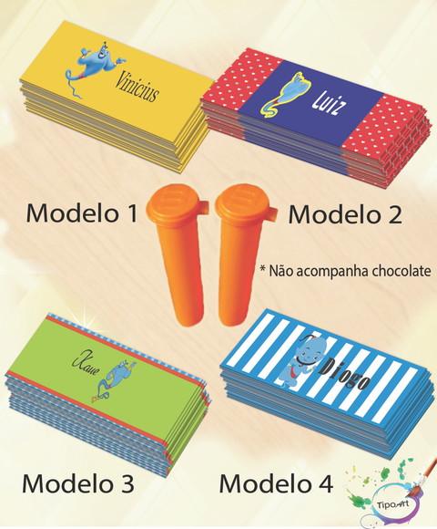 Rotulo Chocolate(confete)-genio