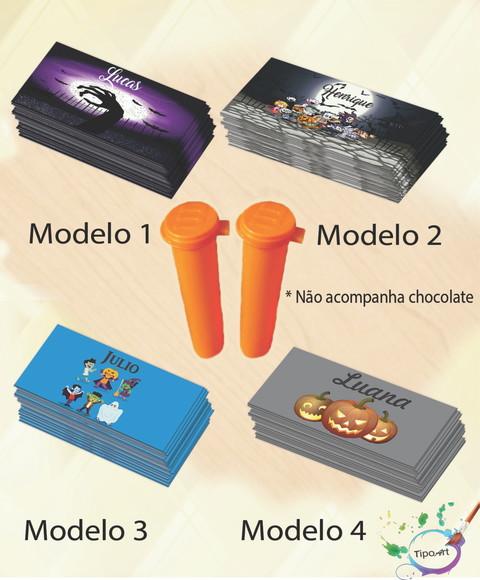 Rotulo Chocolate(confete)-halloween#2