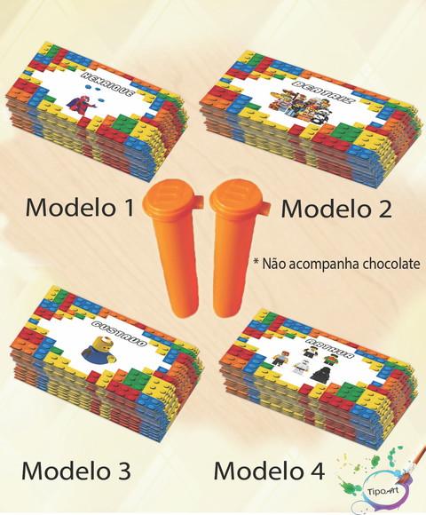 Rotulo Chocolate(confete)-lego