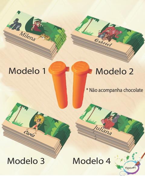Rotulo Chocolate(confete)-tarzan