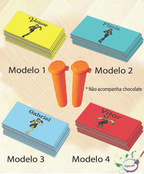 Rotulo Chocolate(confete)-x Mens