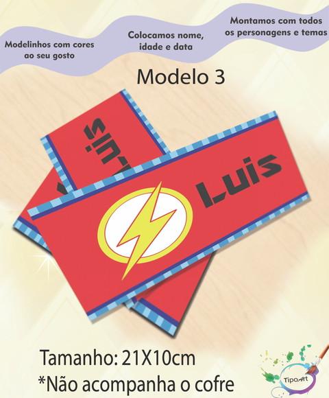 Rotulo Cofre - Flash