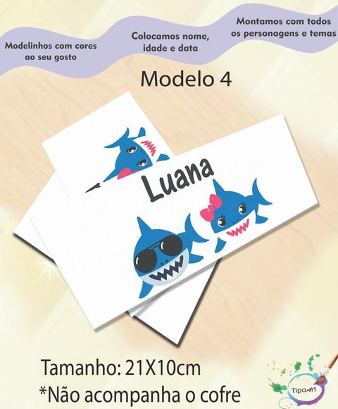 Rotulo Cofre -baby Shark