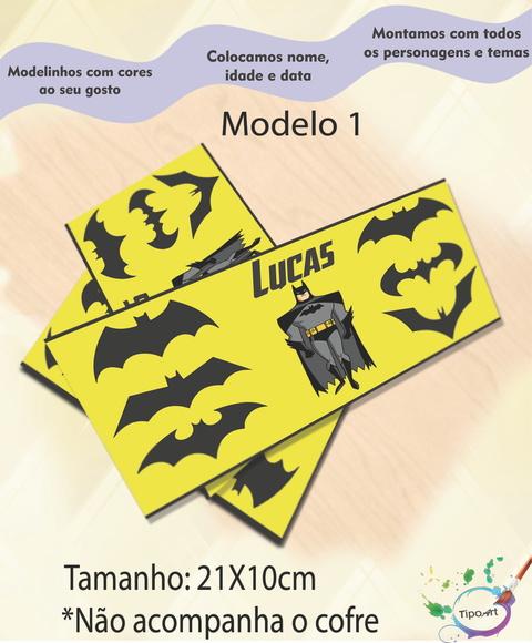 Rotulo Cofre -batman
