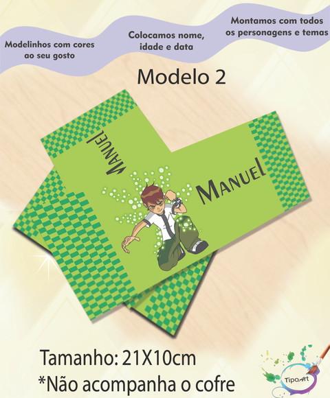 Rotulo Cofre -ben 10