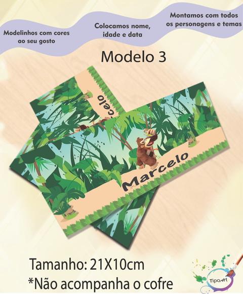 Rotulo Cofre -donkey Kong