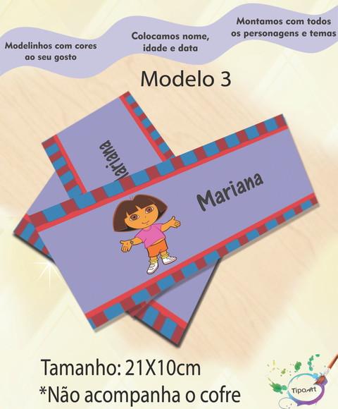 Rotulo Cofre -dora