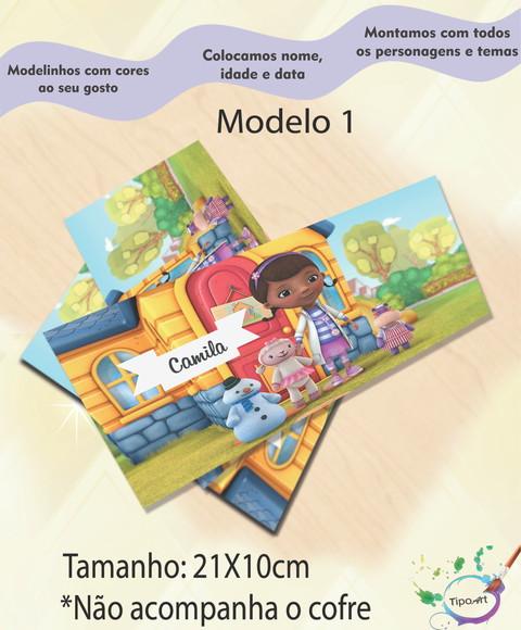 Rotulo Cofre -doutora Brinquedos