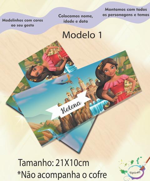 Rotulo Cofre -elena de Avalor