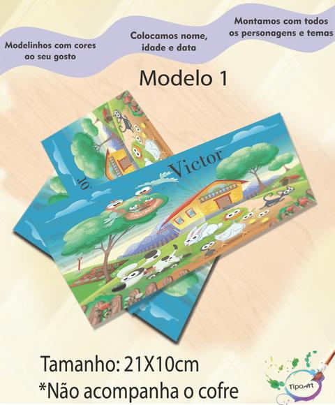 Rotulo Cofre -fazendinha