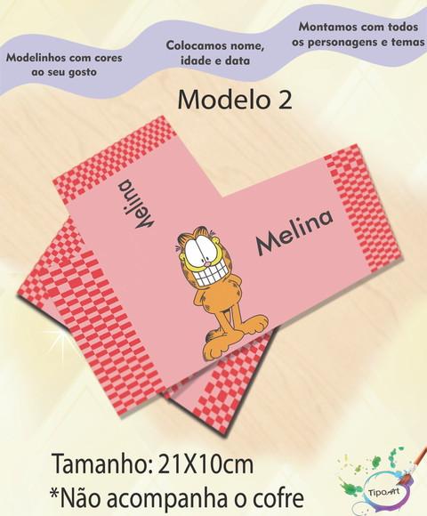 Rotulo Cofre -garfield