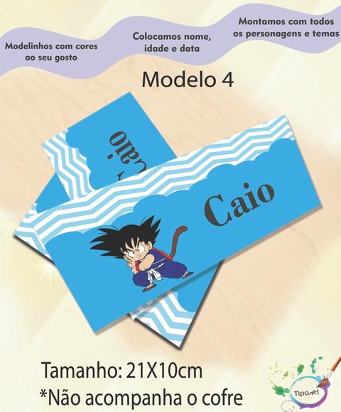 Rotulo Cofre -goku