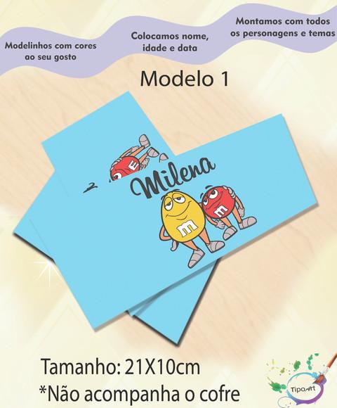 Rotulo Cofre -m&m