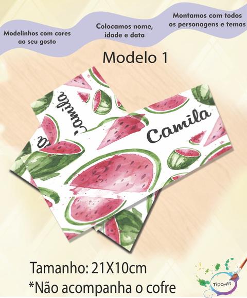 Rotulo Cofre -melancia