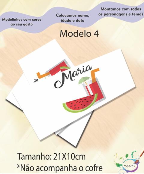 Rotulo Cofre -melancia