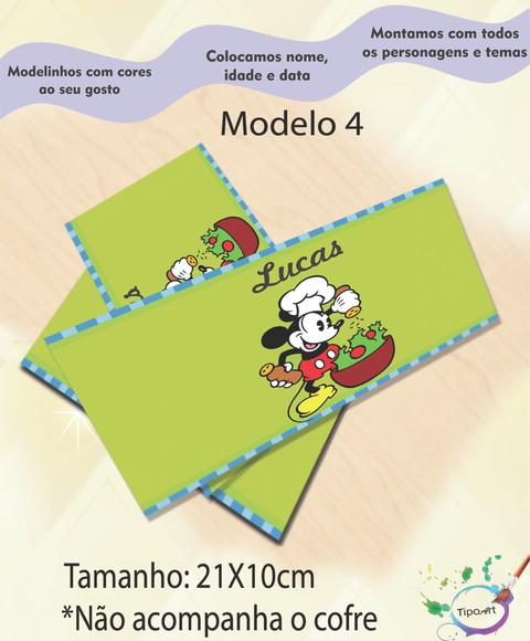 Rotulo Cofre -mickey