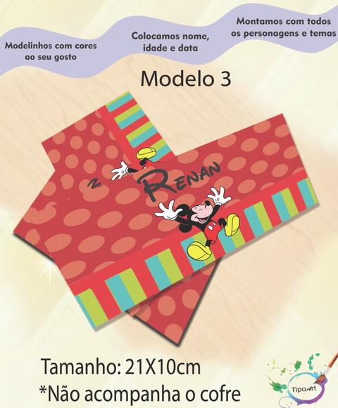 Rotulo Cofre -mickey