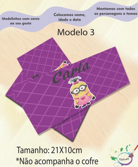 Rotulo Cofre -minions