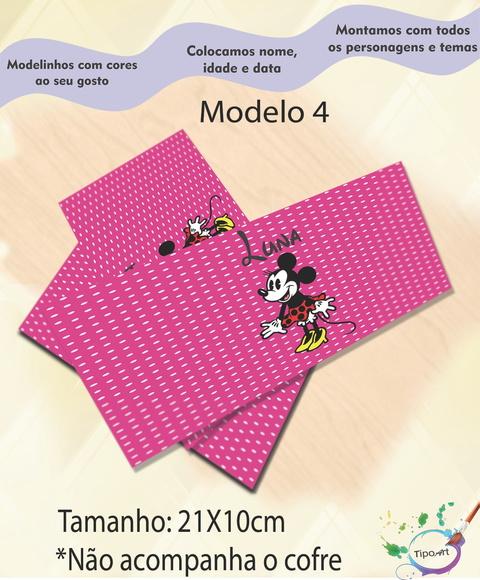 Rotulo Cofre -minnie