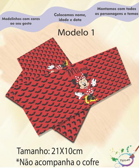 Rotulo Cofre -minnie