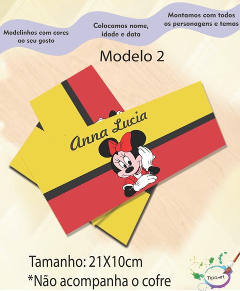 Rotulo Cofre -minnie