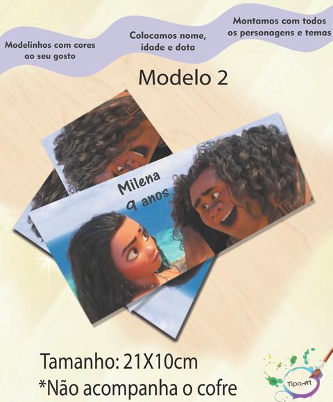 Rotulo Cofre -moana e Mauí