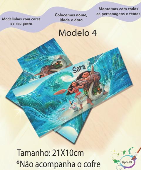 Rotulo Cofre -moana e Mauí
