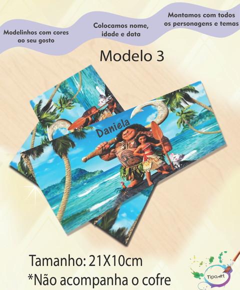 Rotulo Cofre -moana e Mauí