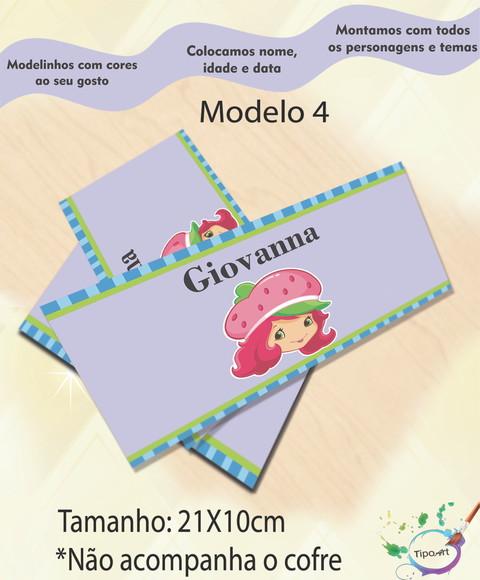 Rotulo Cofre -moranguinho
