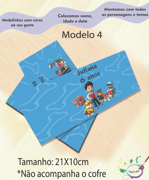 Rotulo Cofre -patrulha Canina