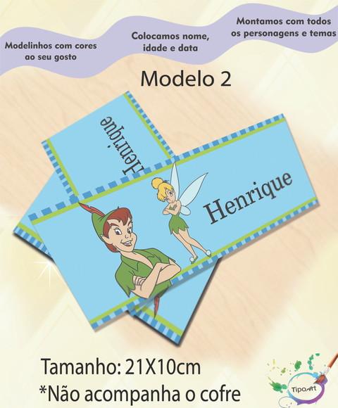 Rotulo Cofre -peter Pan