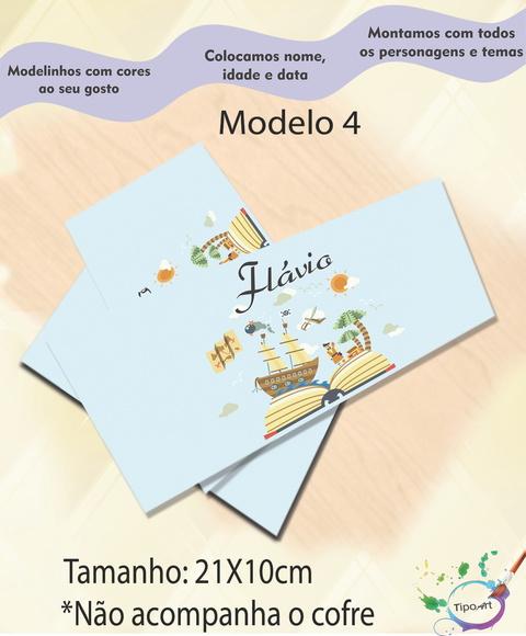 Rotulo Cofre -piranta