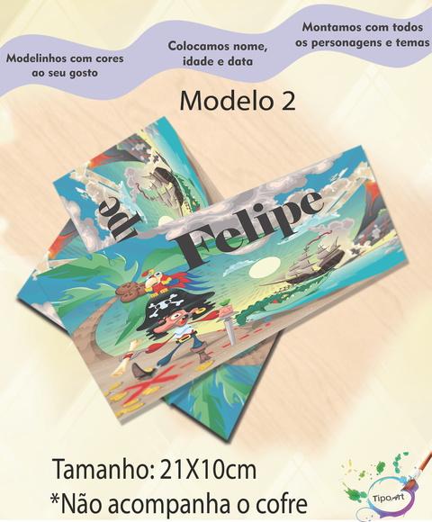 Rotulo Cofre -piranta