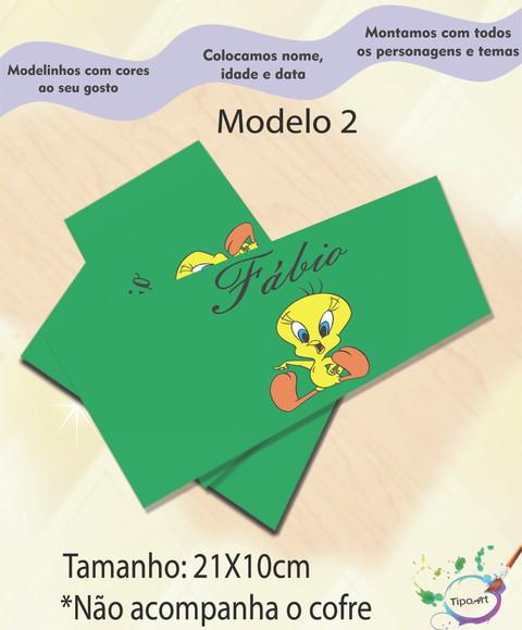 Rotulo Cofre -piu Piu
