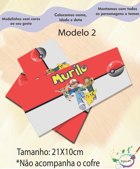 Rotulo Cofre -pokemon